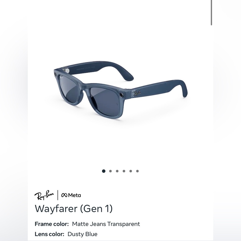 Ray-Ban Meta 1st Gen Wayfarer sunglasses